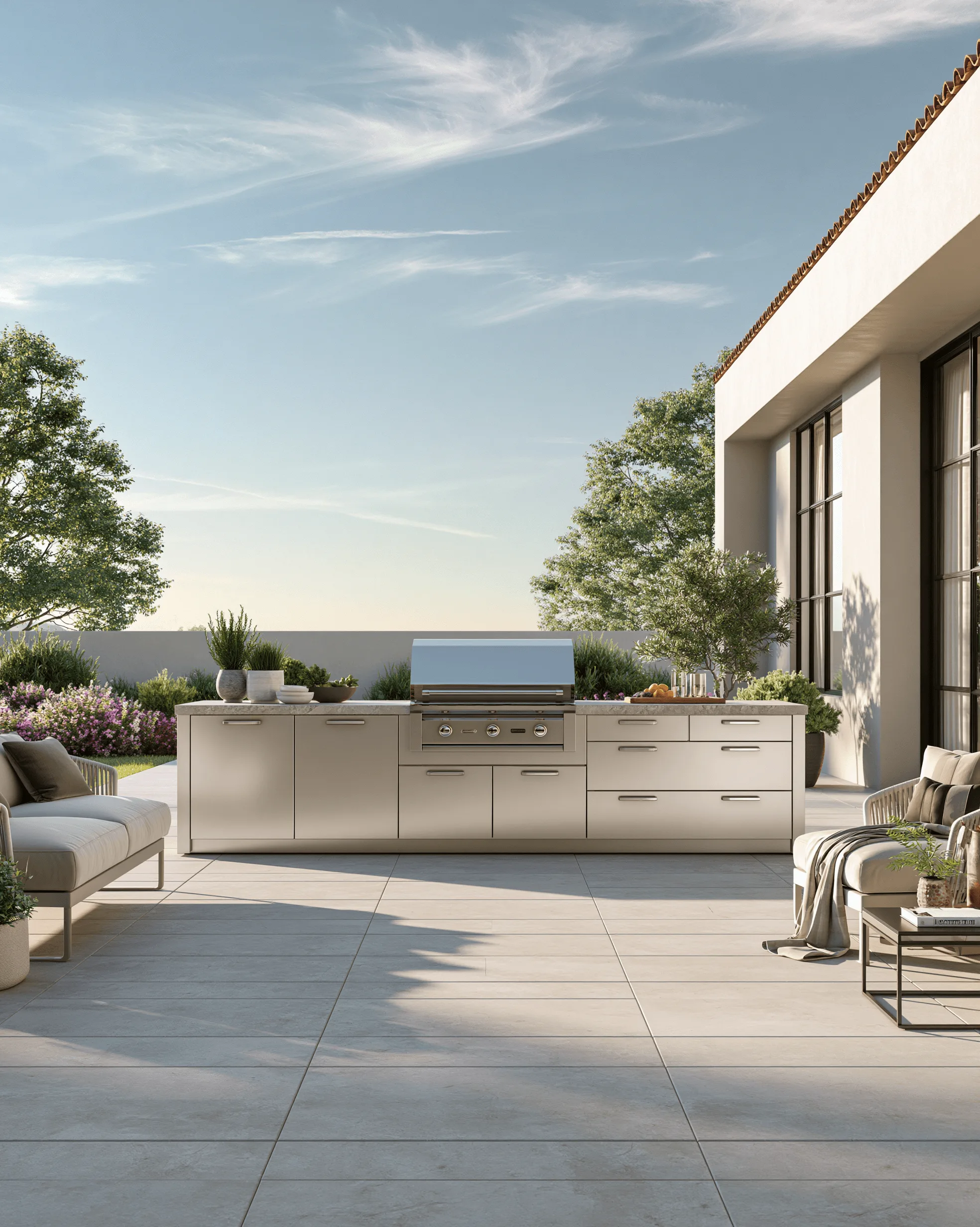 Zovia Classic Estate & Garden stainless steel outdoor kitchen