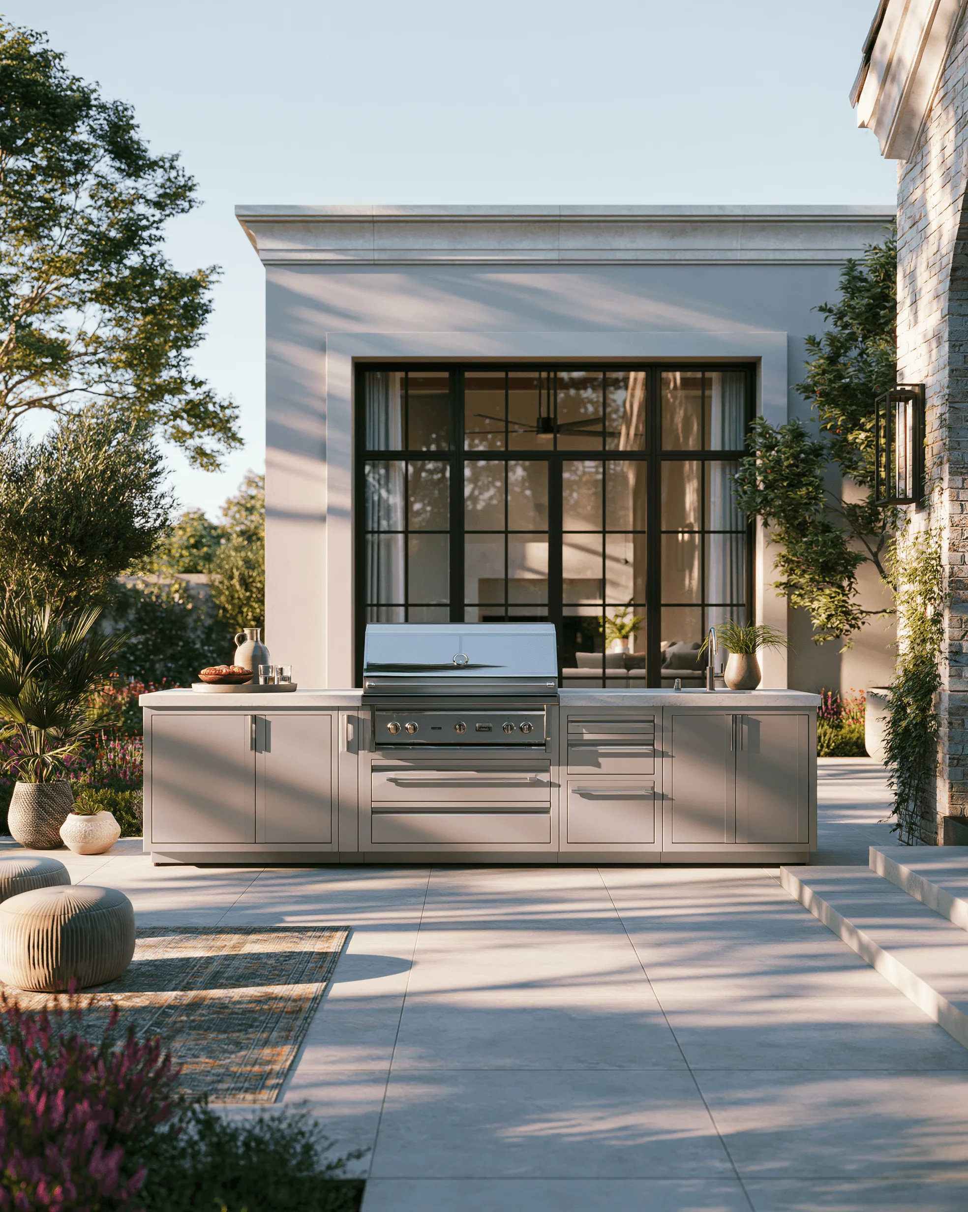 Zovia Classic Estate & Garden stainless steel outdoor kitchen
