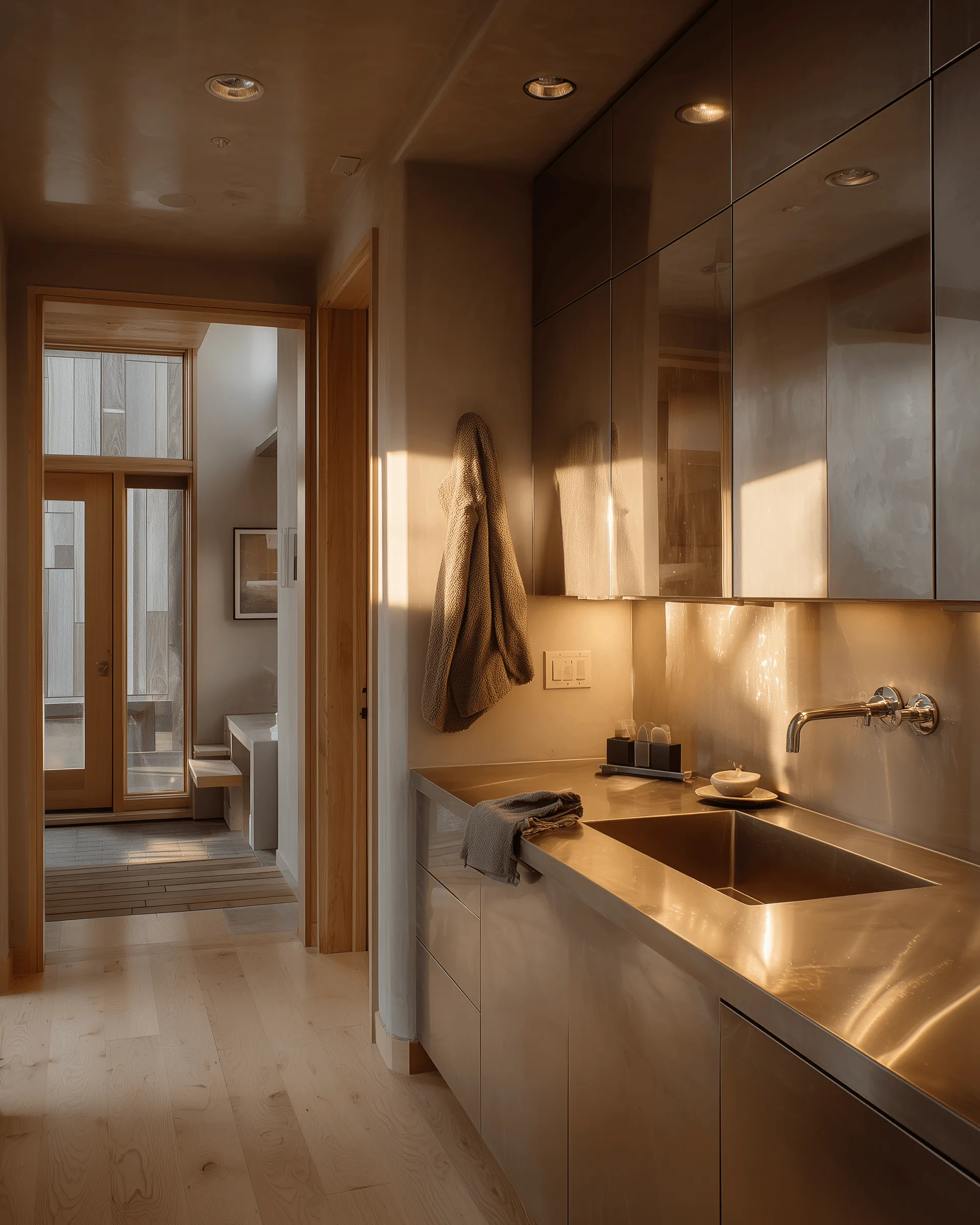 Indoor cabinetry application detail — Whole-Home Fit-Out